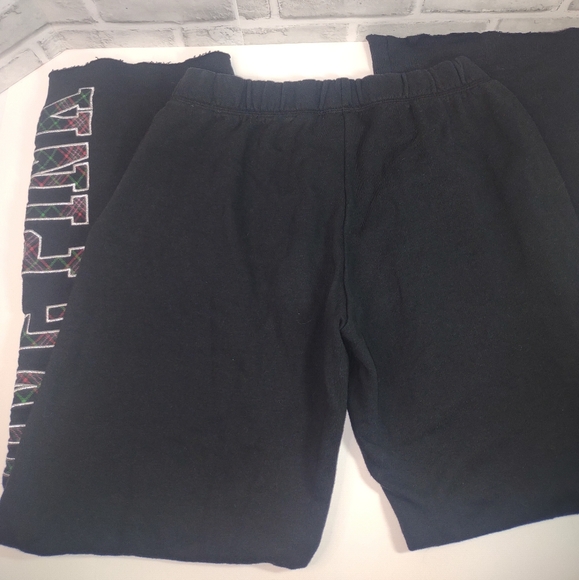 Xs/XP Black Love PINK Sweatpants - Picture 3 of 9